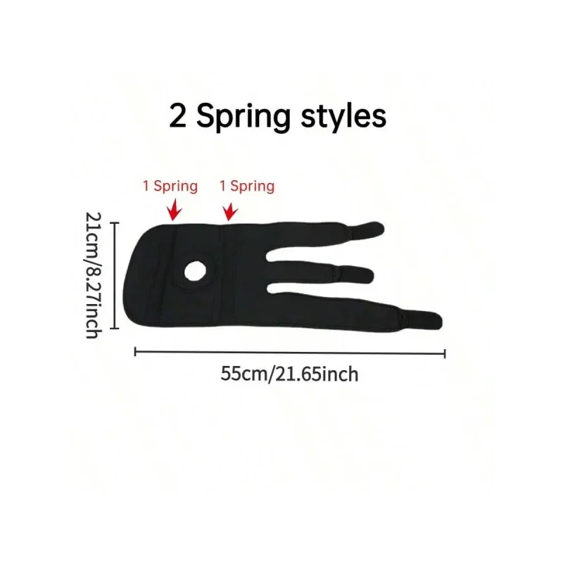 Rodillera ajustable y transpirable (sin estabilizadores laterales) – Para entrenamiento físico y alivio del dolor de rodilla