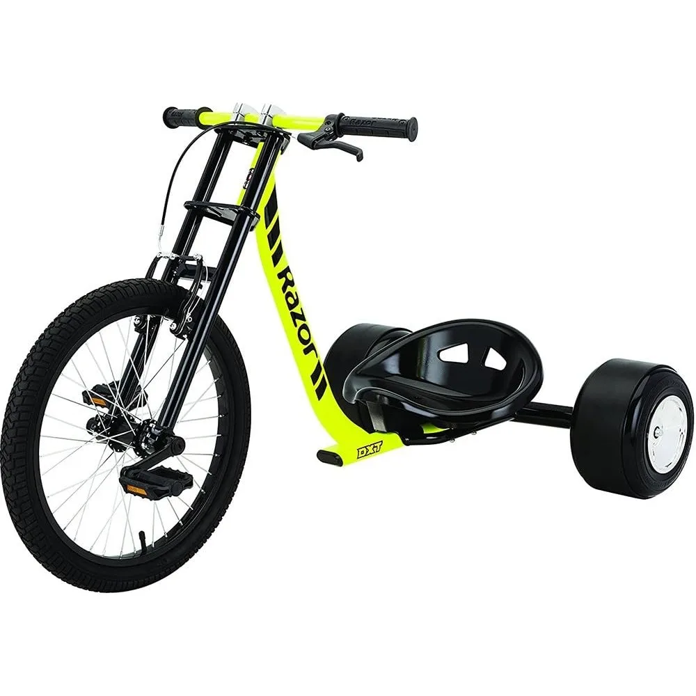 Drift Trike Yellow, One Size