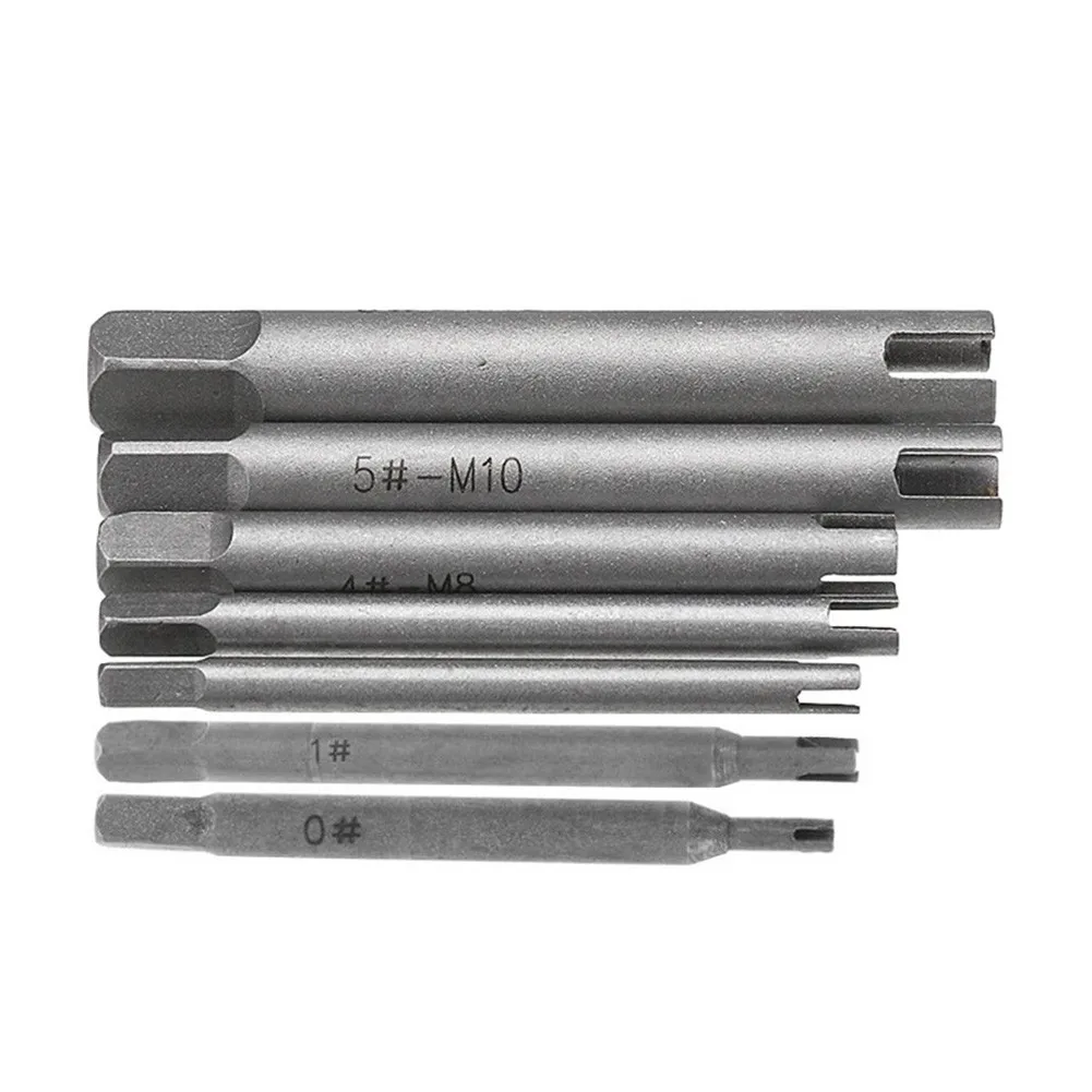 1pc Broken Tap Extractor Guide High Speed Steel Easy Wire Screw Remover Tools Drill Bit M3/M4/M5/M6/M8/M10/M12 Hand Tool