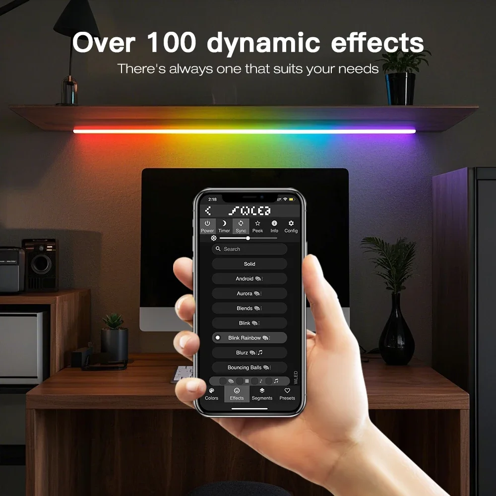 GLEDOPTO 4 Channel ESP32 WLED Controller 017WL 15A Fuse Level Shifter UART Download DIY Dynamic Lighting Mode APP Voice Control