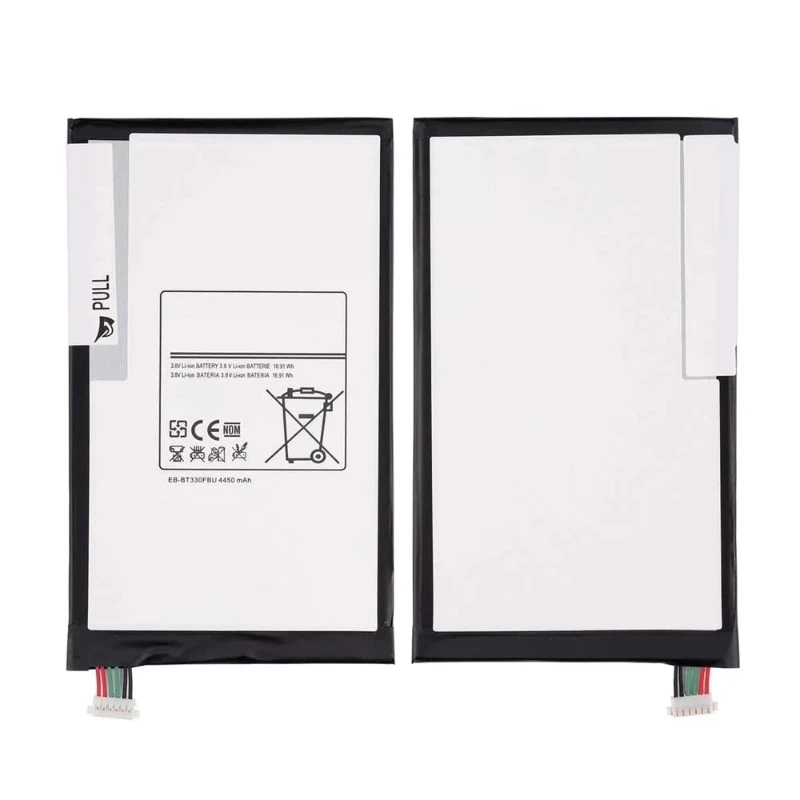 Per Galaxy Tab 4 8.0 8 "SM-T330 SM-T335 SM-T337 SM-T337A 3.8V 4450mAh Sostituzione interna EB-BT330FBE EB-BT330FBC Batteria