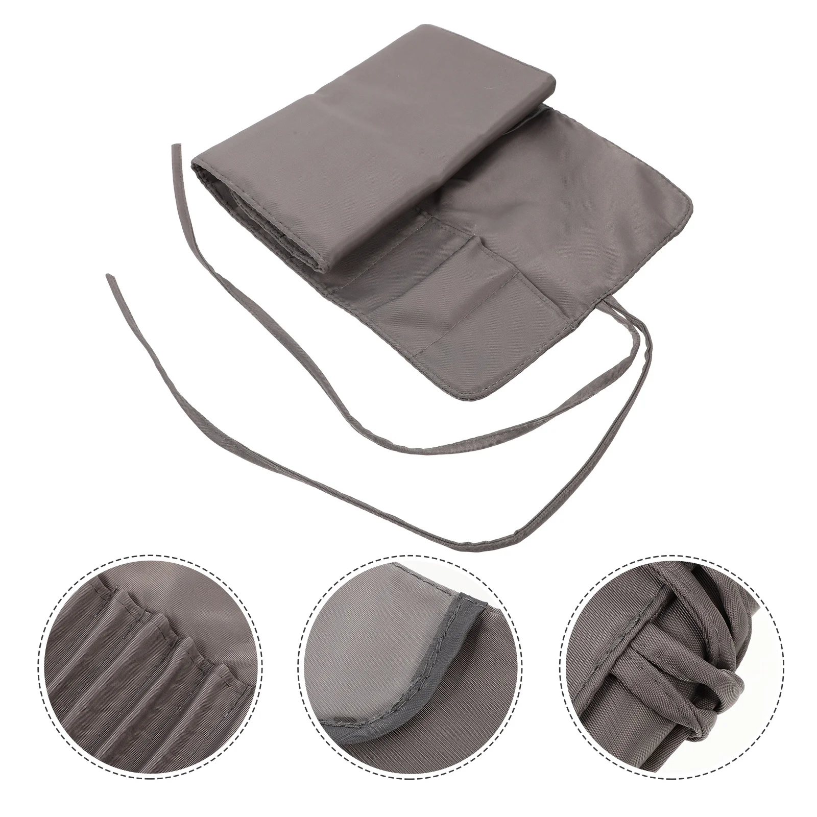 

Portable Makeup Brush Organizer Case Pouch Lightweight Rolling Bag Travel Home Use Cosmetics Gift Makeup Brush Holder