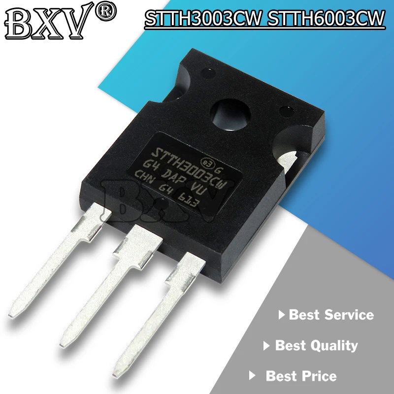 5 adet/grup STTH3003CW STTH6003CW STTH6003 STTH3003 TO-247 300V 30A yeni orijinal
