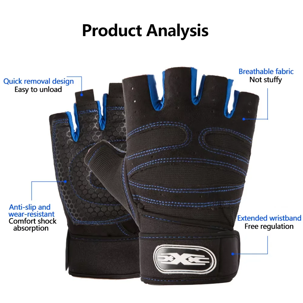 3 Pasang Sarung Tangan Anti-Se - Workout Glove Gym ulasan dan harga