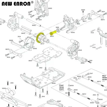 適用於HPI 1/8 SAVAGE FLUX HP XL 5SC 5.9 3.5 X SS遙控器車的8T-26T硬鋼差速器環形齒輪組105551 102692 10 最佳銷售 野蠻人 XL - №5