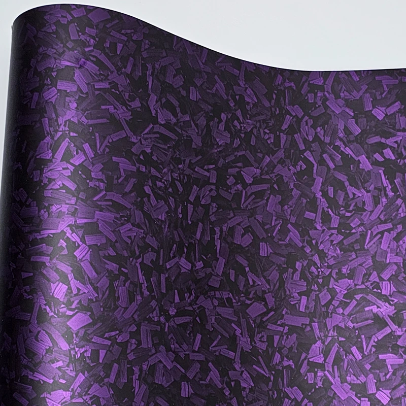 

Sticker for Car Tuning Stickers Matte Forged Carbon Fiber Purple Vinyl Car Wrap Film Cover Exterior Decal Accessories Parts