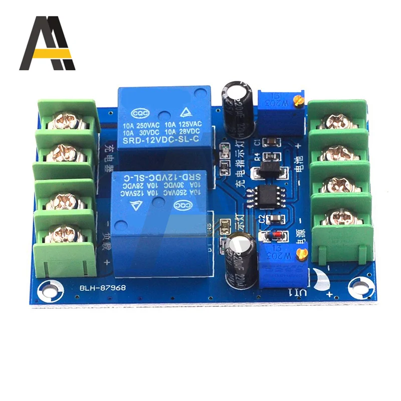 10A Power Supply Automatic Switching Module 12V Power Failure to Battery-powered Charging Control Board Emergency Breaker Parts