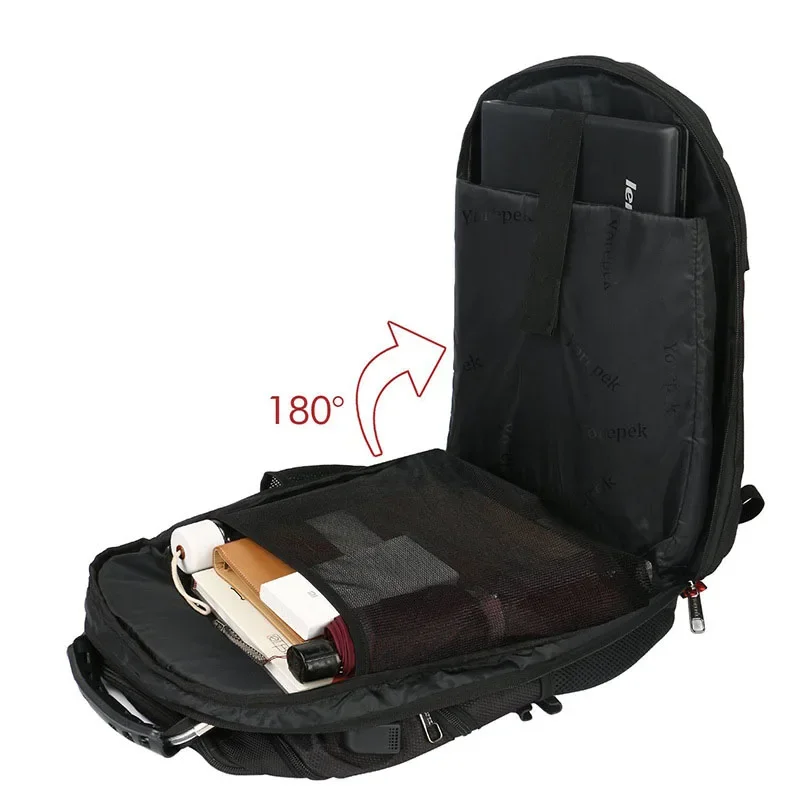 Mochila de Grande Capacidade para Homens e Mulheres, Bolsa Viagem Lazer, Bolsa Computador, High School, Junior