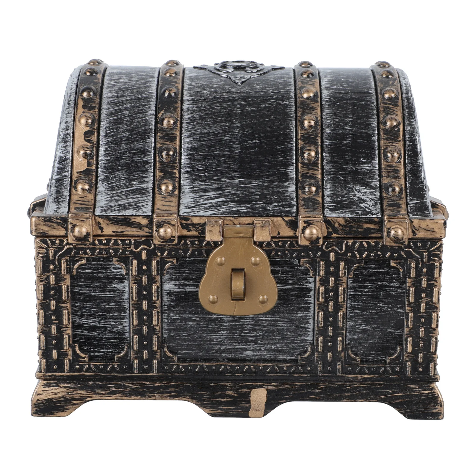 

1Pcs Pirate Treasure Chest Plastic Kids Storage Box Candy Jewelry Holder Perfect Party Prop Pirate Treasure Boxes
