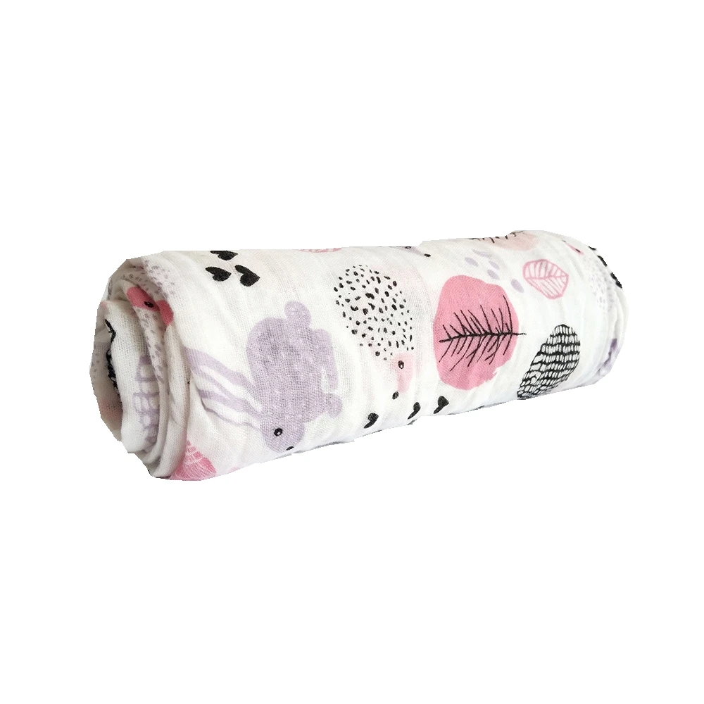 أربع طبقات 140*100 سنتيمتر 100% القطن الطفل بطانية موسلين تنفس التقميط تلقي بطانية لحديثي الولادة ، مثالية #6