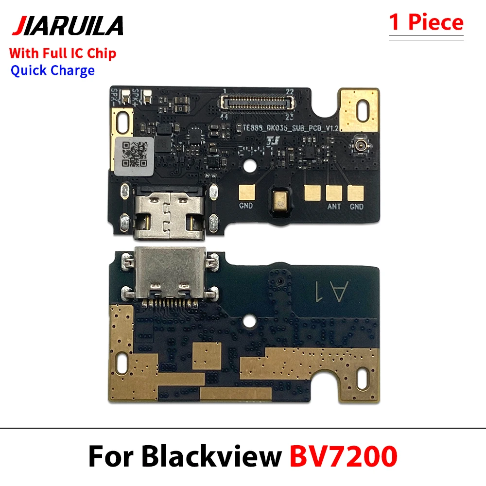 USB-Ladeanschluss-Platine Flexkabel für Blackview BV7200 A52 A70 A80 A92 Mage 1 Oscal C80 Tiger 12 Tab 11 12 13 Oukitel C35