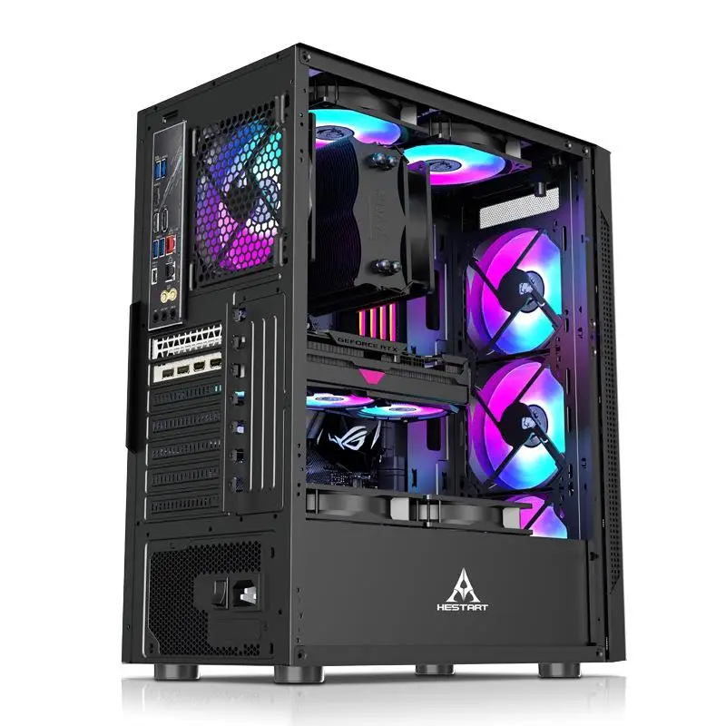 

Gng Cuter Case Transparent Glass Side Water Cooling Sea View Room Desktop PC Case MATX Motherboard No Brand Registered ...
