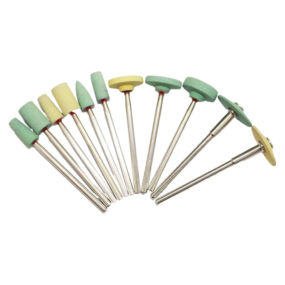 AG مختبر الأسنان مطحنة السيراميك الملمع لزركونيا الخزف تلميع طحن بدقة التشطيب أداة طب الأسنان #4