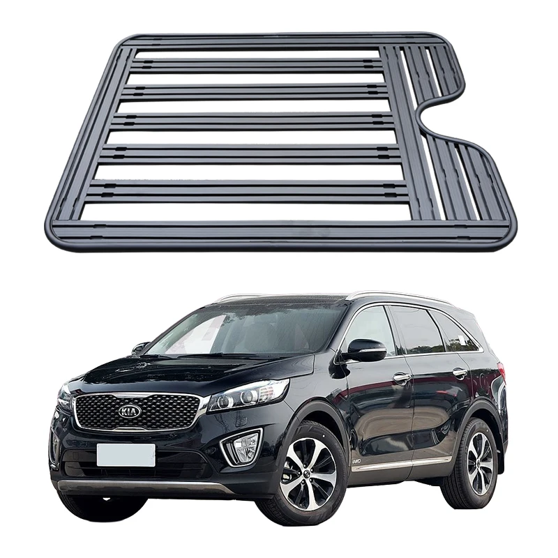 

Aluminum Alloy Car Roof Cargo Luggage Rack Baskets for Sorento 2015-2018