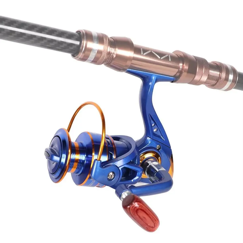 Metal Construction Ice Fishing Reels Mini Size Right Left Hand Fishing Spinning Reel High Speed Portable Use