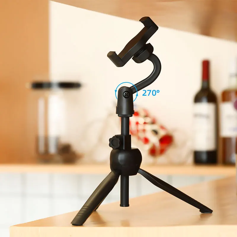 Stylish Mobile Phone Tripod Universal Stable Mobile Phone Stand Desktop Extendable Handheld Mini Support for Video / Movie