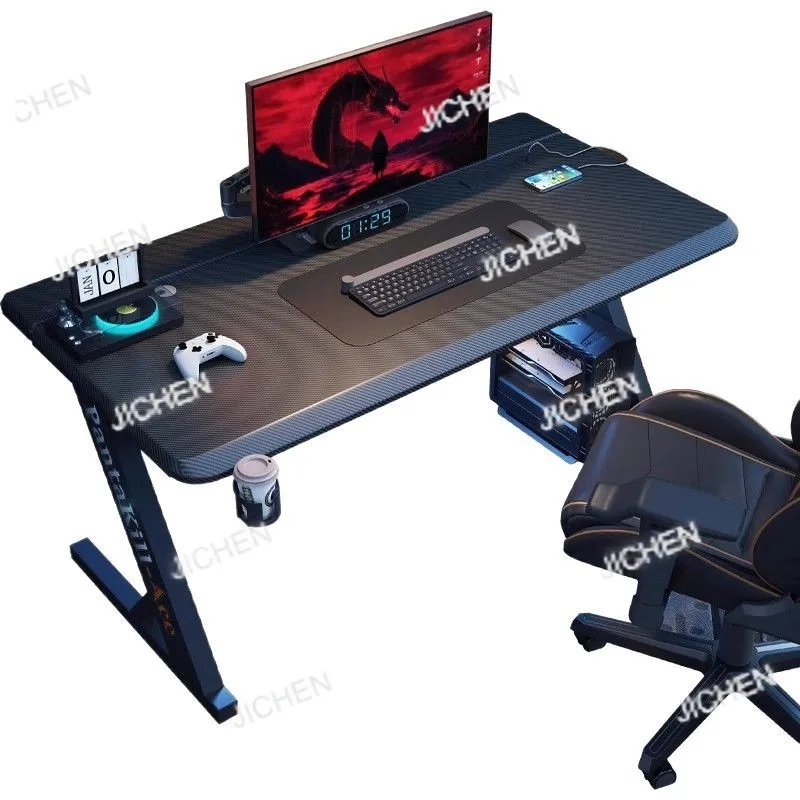 

Thickened Computer Desk Home Desktop Office Desk and Chair Set Student Learning Writing Desk Rental House E-sports Table