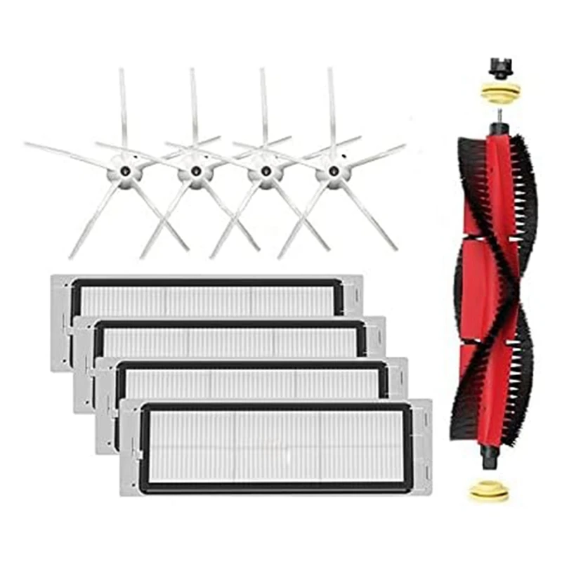 روبوت مكنسة كهربائية هيبا تصفية الملحقات يصلح ل روبوروك S4 S5 ماكس كنس قطع الغيار