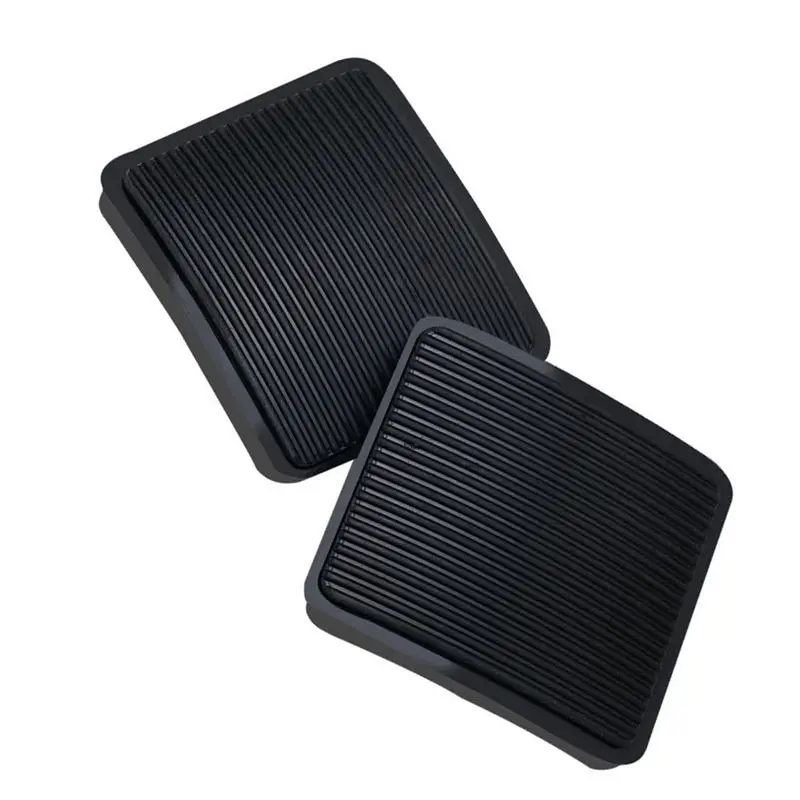 2 Pcs Brake Pedal Clutch Pedal Rubber Pads Set F07A-2457-AA For Ford Ranger 1991-2007 Mazda B2500 Thru B4000 1994-2007-ABQA