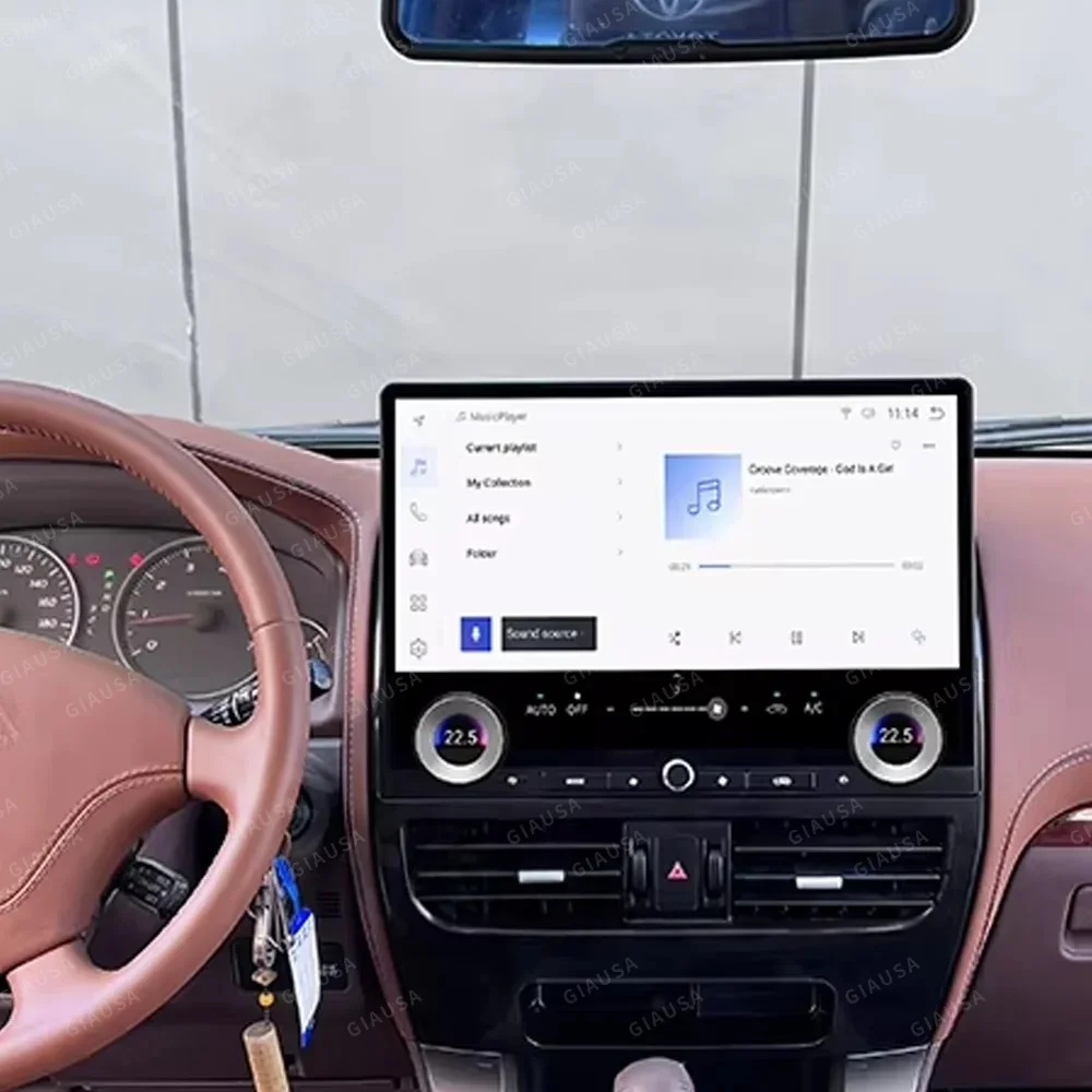 

16,8-дюймовый беспроводной CarPlay для Toyota Land Cruiser Prado 120 для Lexus GX470 2002-2009, автомобильный радиоприемник, мультимедиа, Android13, GPS-навигация