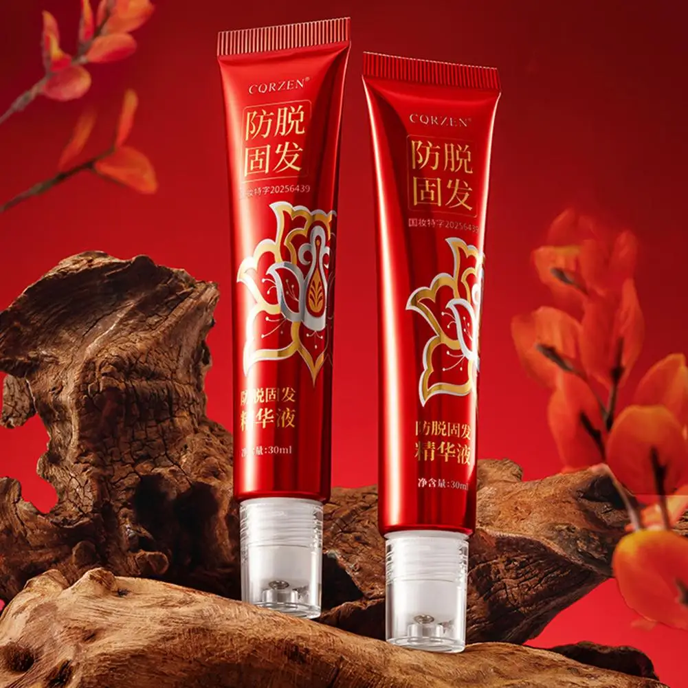 

Anti dropping hair firming essence herbal nourishing scalp care ball liquid firming massage hair 30ml F4C7