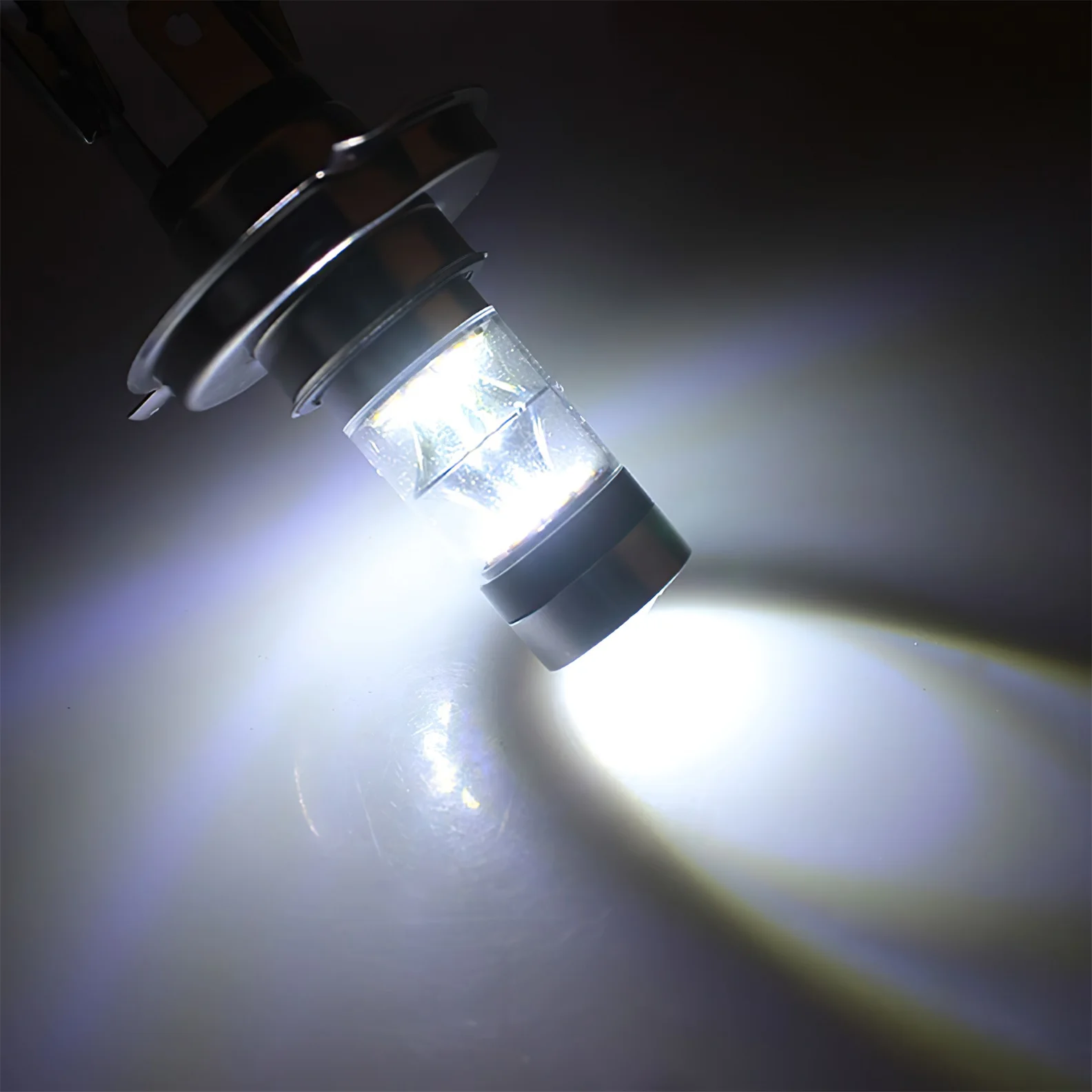 2Pcs H4 H7 Car LED Headlight Fog DRL Bulbs Super Bright White Led Car Driving Fog Light Lamp Auto Fog Lamps Auto Accessories