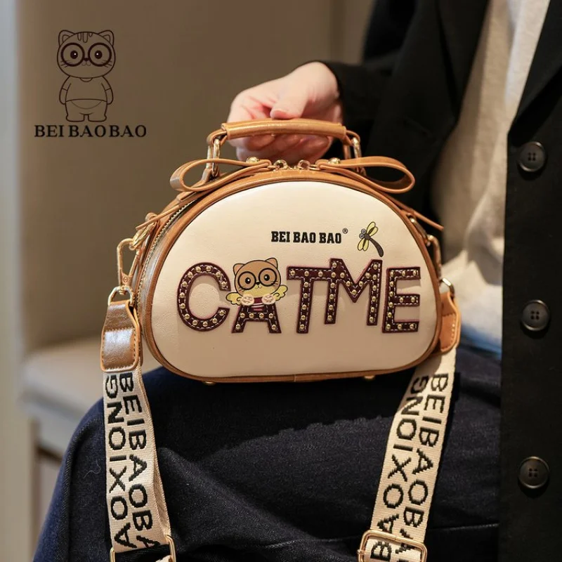 กระเป๋าหนังแท้คุณภาพสูงสำหรับผู้หญิง สายสะพายไหล่ปรับได้ กระเป๋าถือแบรนด์หรู ดีไซน์กันน้ำ