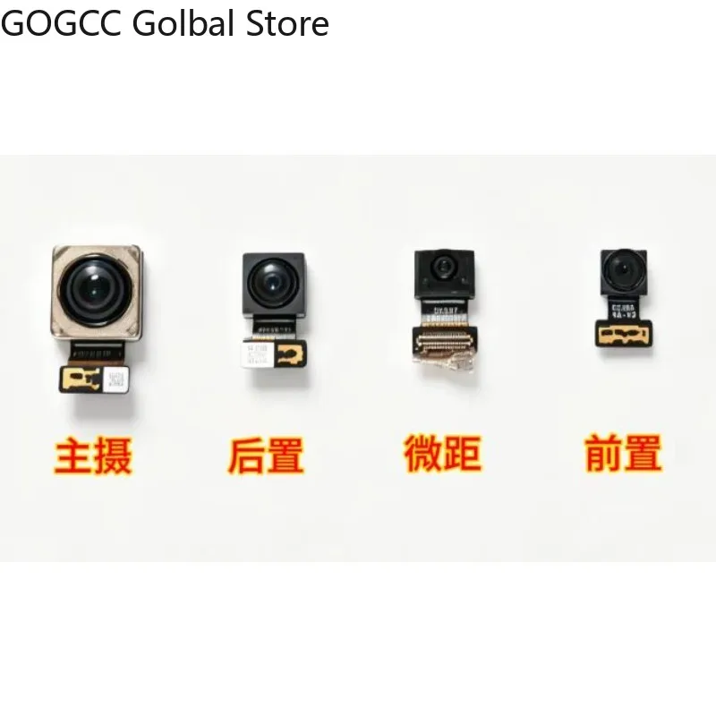For ZTE Nubia Red Magic 6 6S Pro 6R，NX669J Front Selfie Back Ultrawide Macro Rear Main 64MP Camera Module Flex Cable Repair