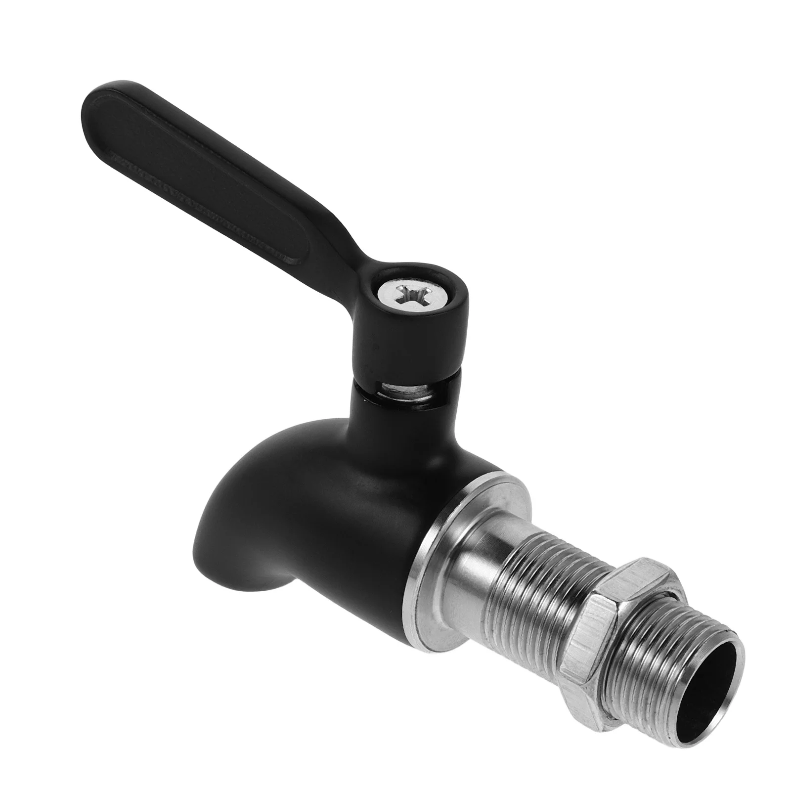 

Modern Stainless Steel Beverage Spigot 16Mm Easy Pour Juice Tap Carafe Milk Tea Container Replacement Replacement Faucet Spigot