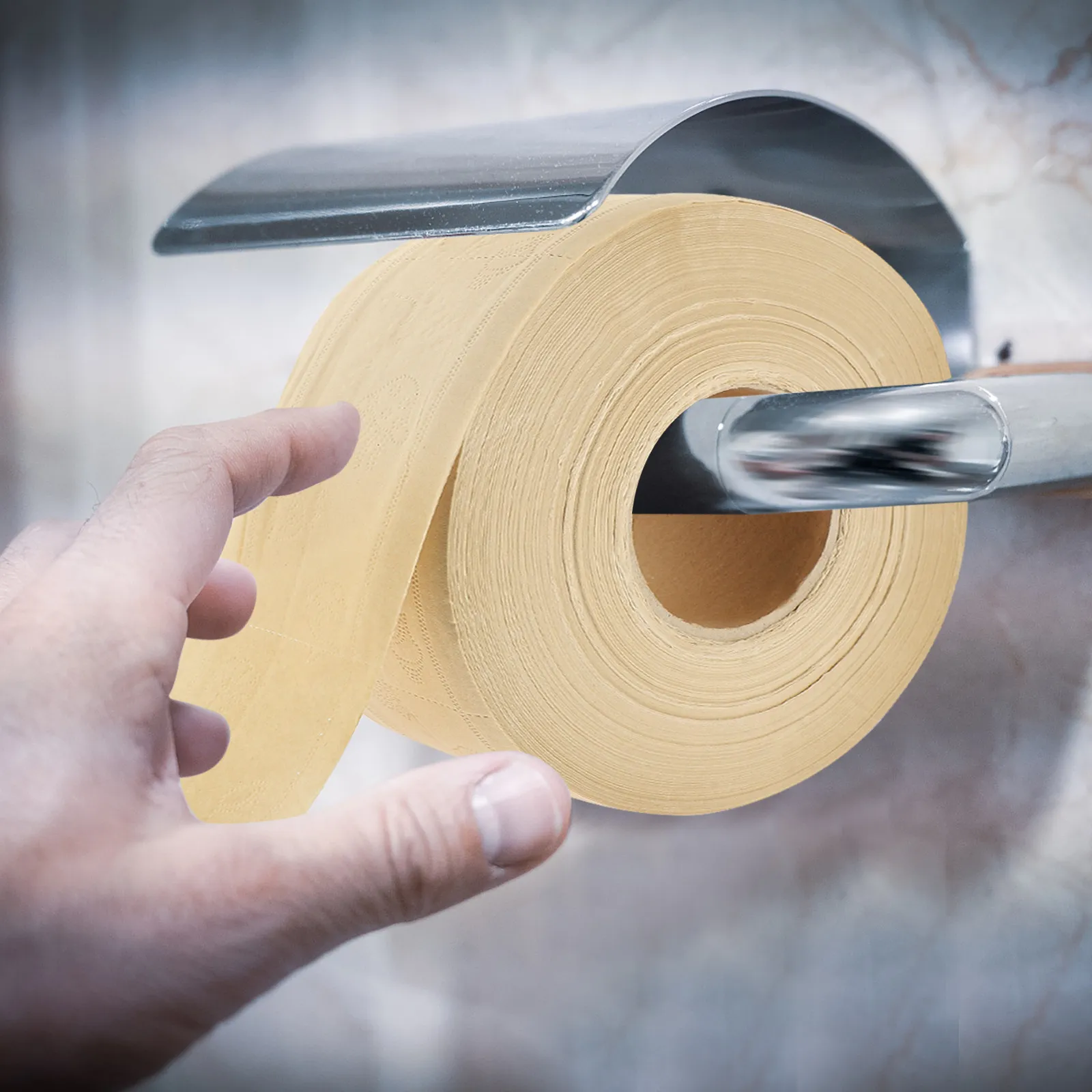Large Roll Toilet Paper Made of Premium Wood Soft Absorbent for Home Office Travel Daily Use