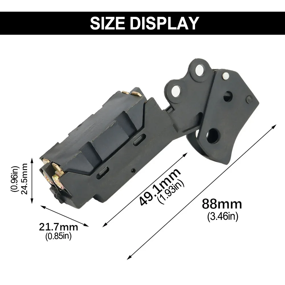 

Electric Tool Trigger Switchs Speed Control Triggers Non Locks Button SPST Trigger Switch For 255 Cut Off Machine