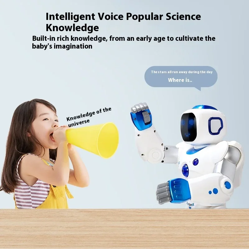 Intelligent Remote Control Robot Voice Dialogue Programming High-tech Electric Dancing Children\'s Toys Birthday Gift