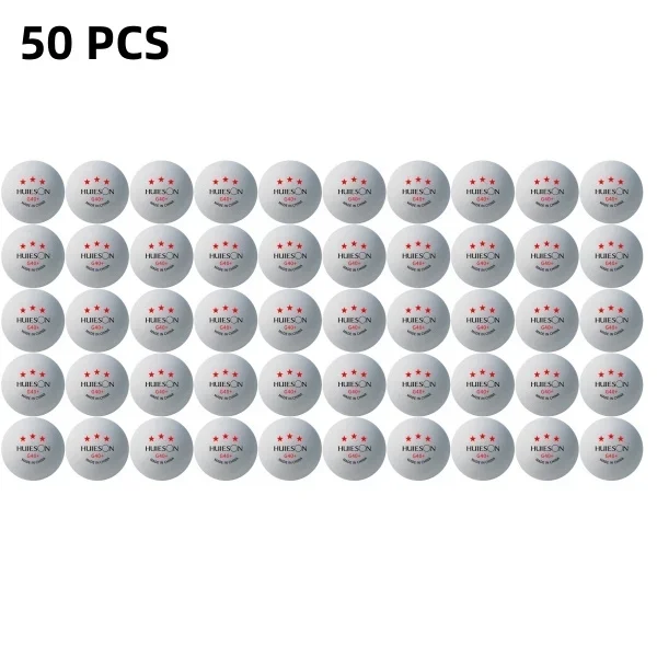 Huieson 3 Star Table Tennis Training Balls G40+ White Orange ABS Ping Pong Balls for Table Tennis Club Training image 3