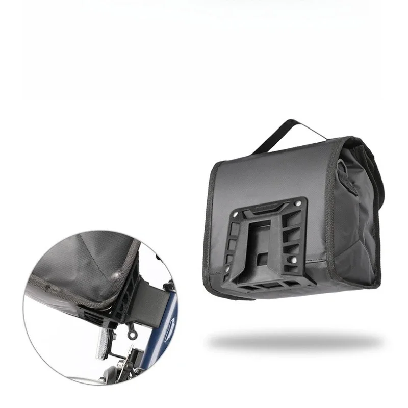 

Bicycle bag folding bag small cloth front front pig nose accessories