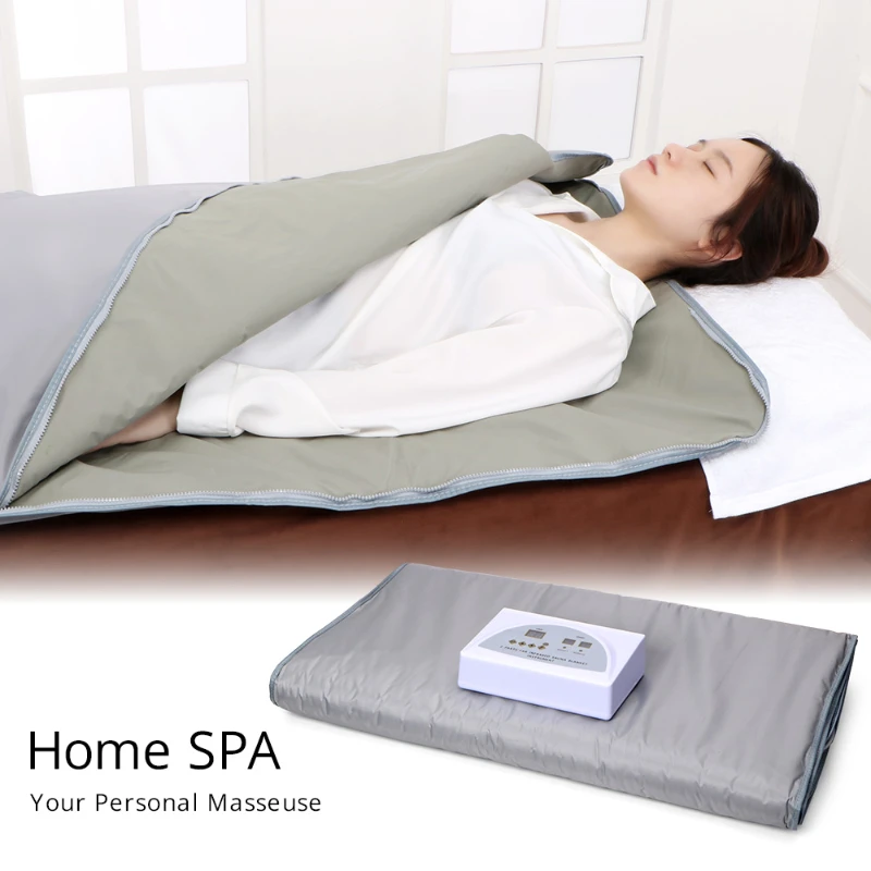 Sauna Blanket Home Spa Use Weight Loss Blanket Detox Therapy Slimming Sauna Blanket