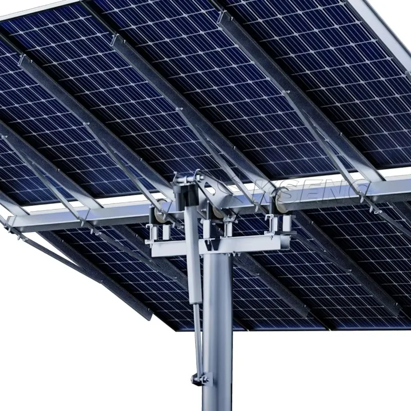

Single Axis Solar Tracker Ground Mounted - Robust Structure Automatic Sun Tracking System for Solar Panels