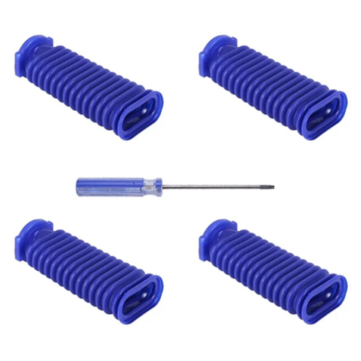 Raccords de tuyau bleu d'aspiration de tambour avec tournevis, pièce de rechange pour aspirateur V7, V8, V10, V11