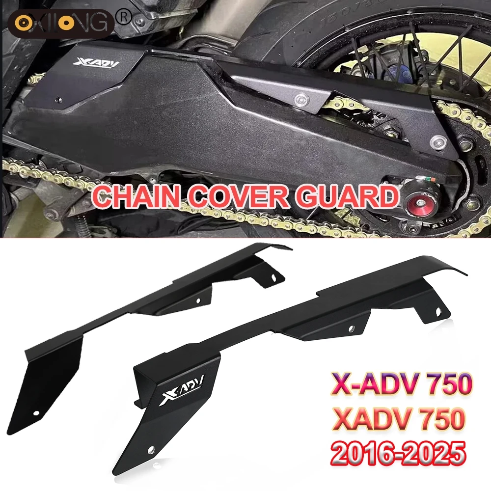 

X-ADV 750 2025 Motorcycle Chain Cover Chain Guard Sprocket Protector FOR HONDA XADV X ADV X-ADV750 XADV750 2016-2025 2024 2023
