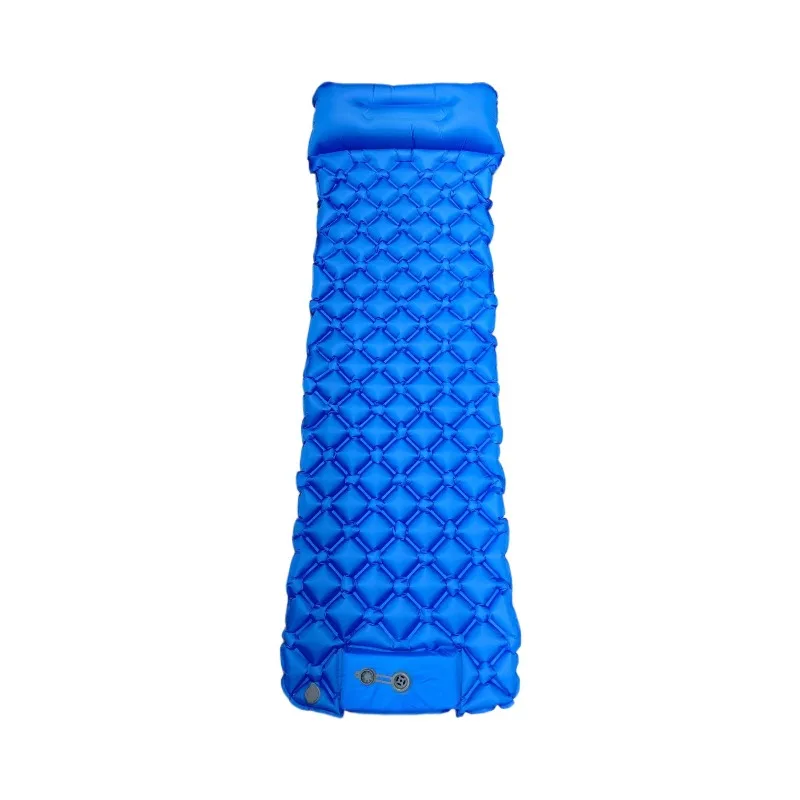 Inflatable hiking sleeping pad (features a foot-pump inflation design, tear-resistant honeycomb air cells, and a space-saving drawstring storage bag); ideal for lightweight hikers and suitable for the beach, overnight camping, and picnics. camping - view 7