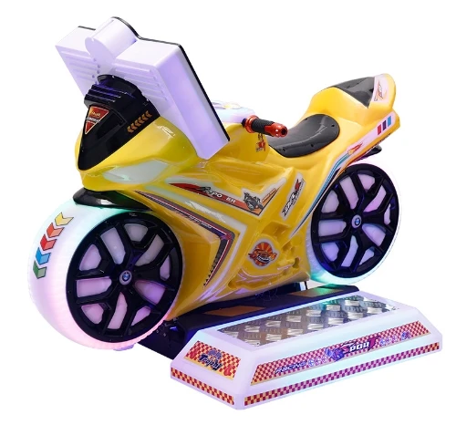 Amusement Game Machine Kids Car Toys Electric Ride Arcade Racing Machine Kiddie Ride On Motorcycle For Sale