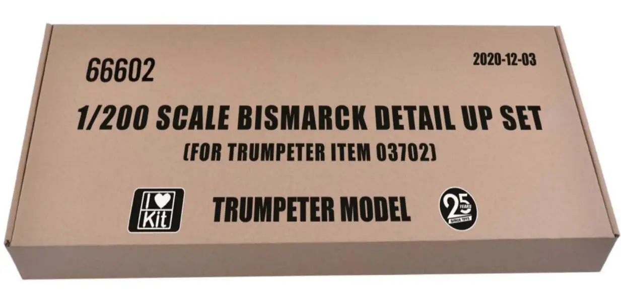 Trumpeter 66602 1/200 Scale Bismarck Detail Up Set for Trumpeter 03702 Model Kit