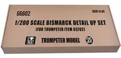 Trumpeter 66602 1/200 Scale Bismarck Detail Up Set for Trumpeter 03702 Model Kit