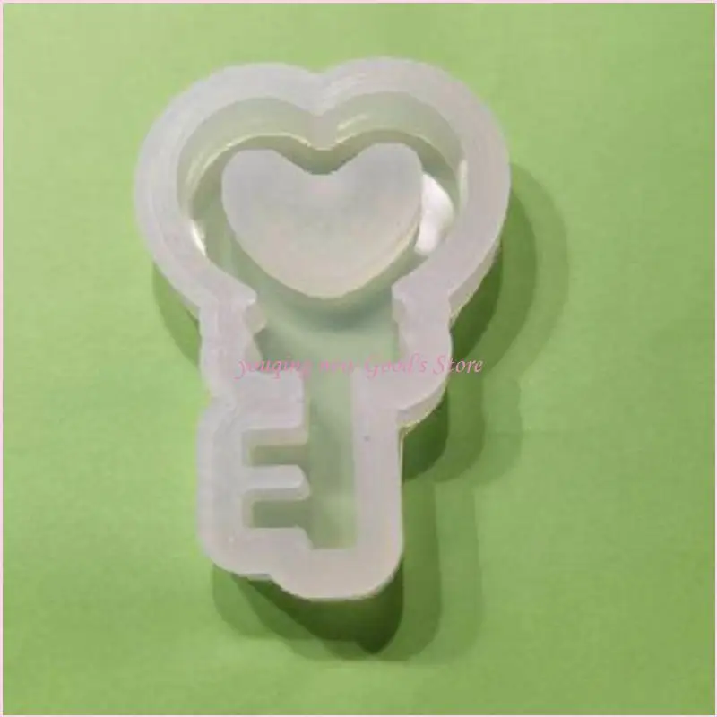57QA الرمال المتحركة الراتنج قالب القلب الراتنج الفن شاكر قالب الحب سيليكون قالب جوفاء الايبوكسي قلادة قالب للإبداع على شكل قلب