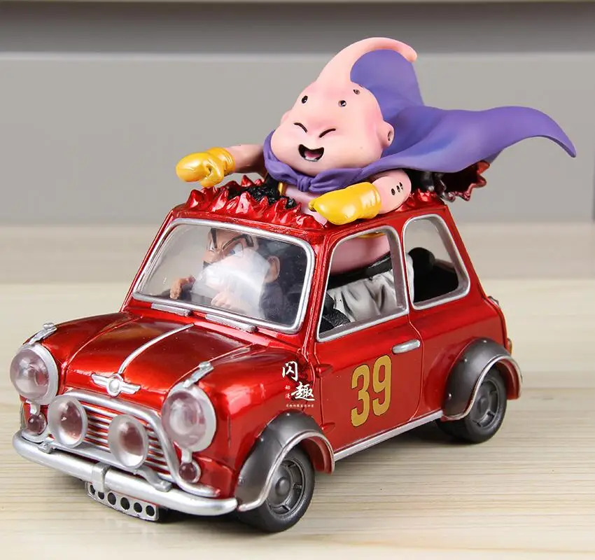 

12cm Dragon Ball Anime Figures Driver Majin Buu Action Figure Statue Model Doll Collection Toys Gifts