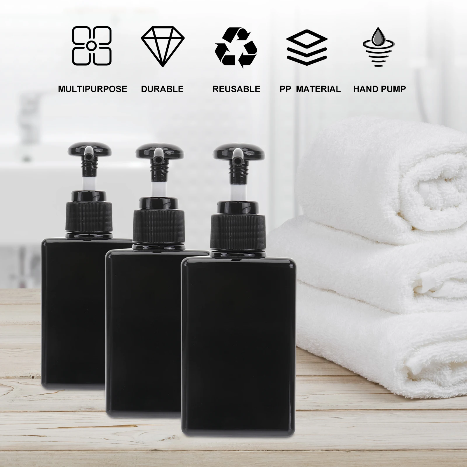 

fashion shampoo with pump liquid bottle dispenser shampoo dispenser