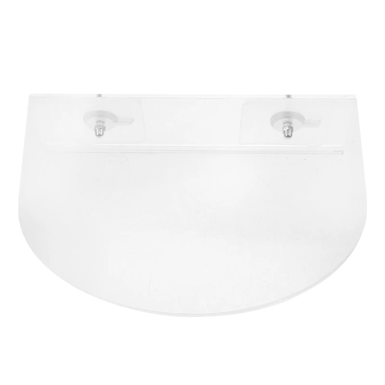 Transparent Acrylic Pot Plant Holder Wall Mounted Suction Cup Flower Holder for Kitchen Living Room Smooth Surfaces No Drill No