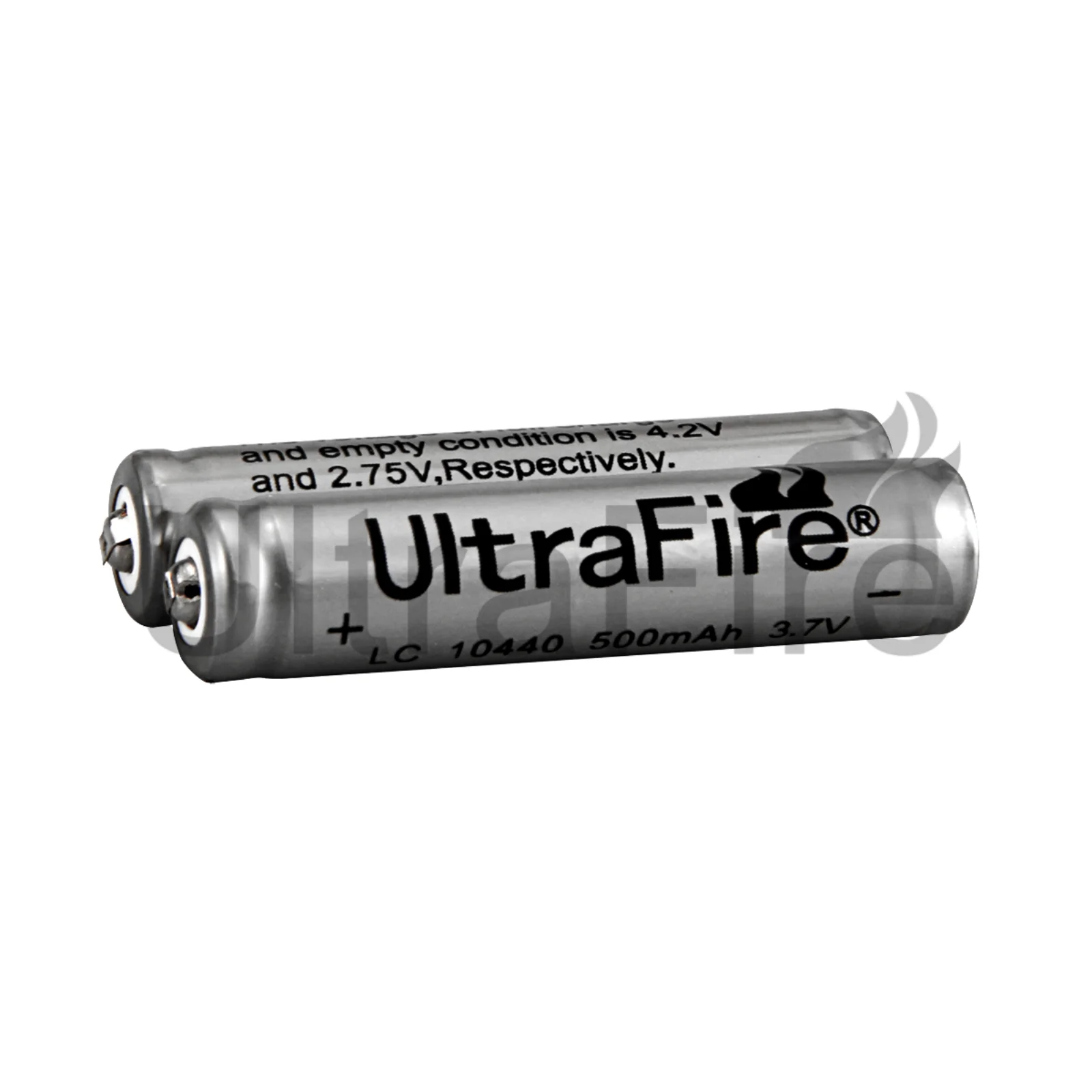 UltraFire 10440 AAA akumulator litowo-jonowy 3,7 V 500 mAh akumulatory litowe wielokrotnego ładowania ogniwa wysokie 44 MM do latarki zabawka