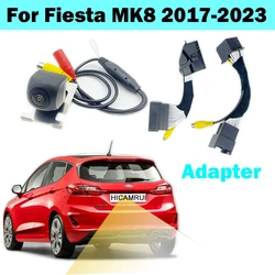 HICAMRUI Rear Reverse Parking Camera for Ford Fiesta MK8 2017 - 2023 Original Screen HD night vision fisheye lens