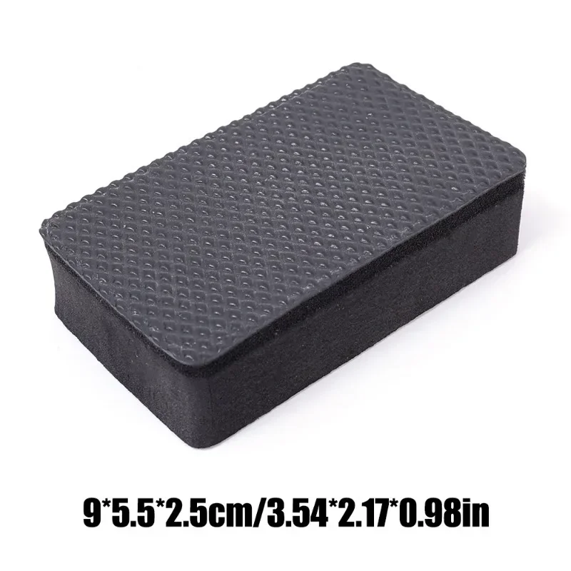 Car Wash Magic Clay Sponge Wipe Waxing Polishing Black Sponge Block Car Glass Cleaning Stain Removal Tool Magic Clay Bar Pad