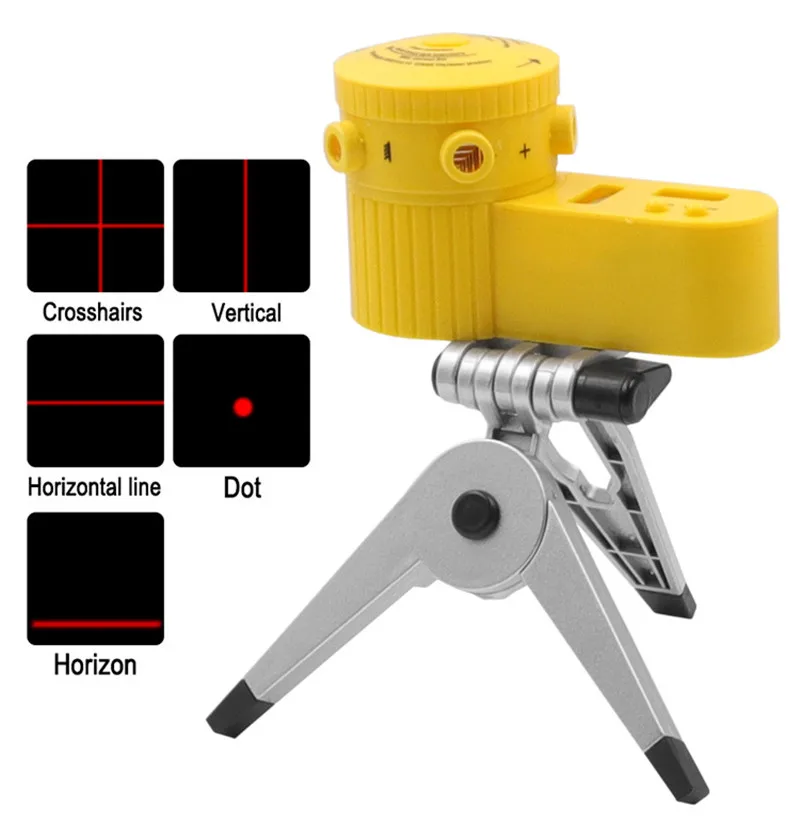 Multifunction Cross Line Laser Level Ertical Horizontal LV60 Equipment Measuring With Tripod laser trena Level Tools